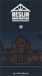 Mobile Screenshot of heslinconstruction.com
